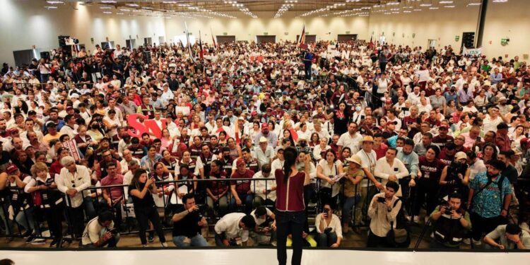 “Hay que entender que queremos una mayoría muy amplia para seguir transformando los destinos de la nación’’: Claudia Sheinbaum