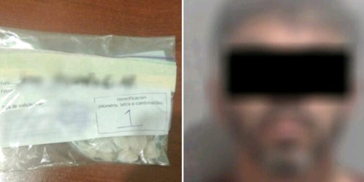 Traía 29 dosis de “Cristal” y no era para regalarla o su consumo personal