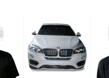 Grupo Élite asegura a dos civiles que circulaban en una camioneta con reporte de robo