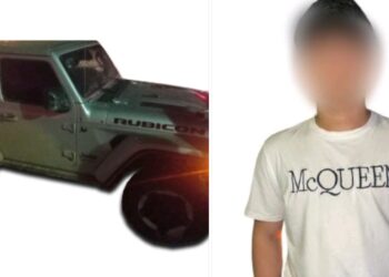 Grupo Élite asegura a tres jóvenes con un arma de fuego en Cosalá