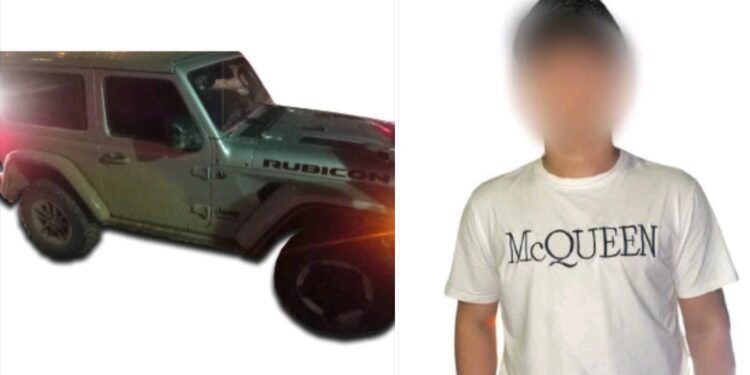 Grupo Élite asegura a tres jóvenes con un arma de fuego en Cosalá