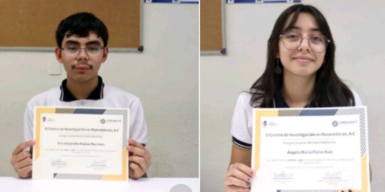 Estudiantes de Bachillerato de la UAS logran ganar medallas en la Olimpiada de Matemáticas Regional de Occidente Oro 2023