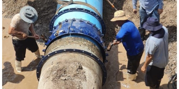 Tras finalizar reparación, es posible que hoy se restablezca el agua en algunas colonias: Japac