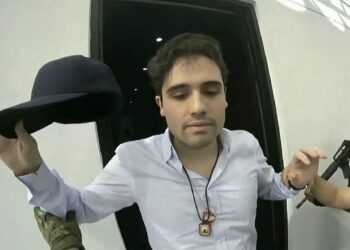 Ovidio Guzmán López, alias “El Ratón” quedó ha disposición de la Secretaría de Relaciones Exteriores