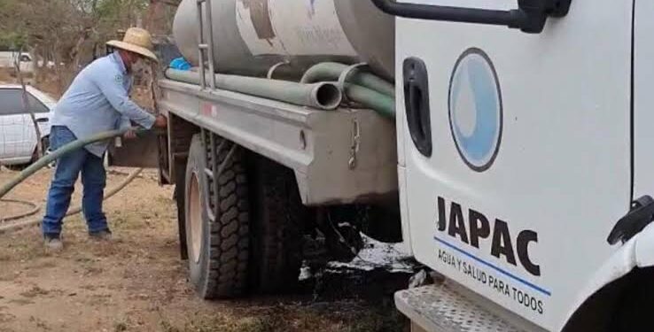 JAPAC suma otros 4 puntos de abastecimiento a través de pipas