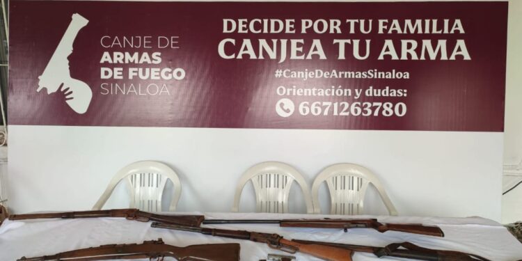 Con sólo 120 armas canjeadas, termina desarme voluntario en Mazatlán, Rosario y Escuinapa