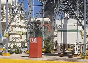 Se quemó un transformador en la Subestación de la CFE
