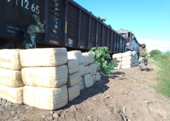 Fue una tonelada y media de marihuana lo asegurado en el  Ferrocarril 