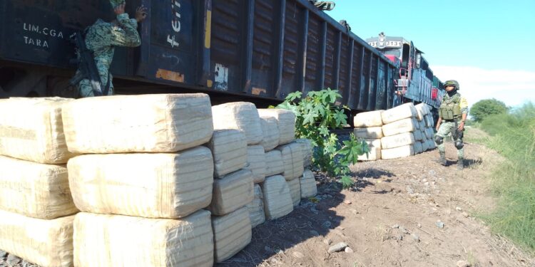 Fue una tonelada y media de marihuana lo asegurado en el  Ferrocarril 