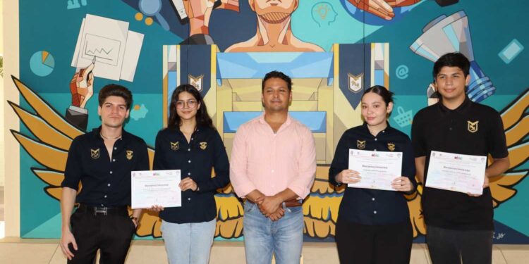 Destacan estudiantes de la FCA en Maratón Nacional de Conocimientos ANFECA, al posicionarse dentro de los primeros lugares