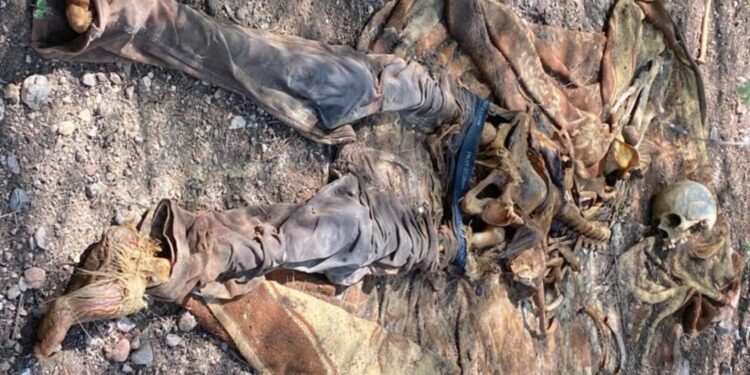 Hallan una osamenta humana a un costado de Grúas Culiacán