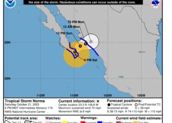Los Mochis, Guasave, Culiacán y Elota, las regiones del estado en las que Norma dejó el mayor acumulado por las fuertes precipitaciones
