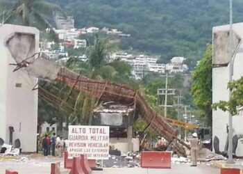Millonarias perdidas materiales provoca el huracán “Otis” en Acapulco, Guerrero