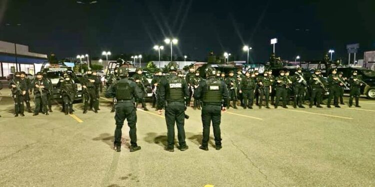 Autoridades de policia realizan operativo coordinado previo a Halloween