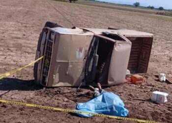Fallece en volcadura vecino de “La Palma” Navolato