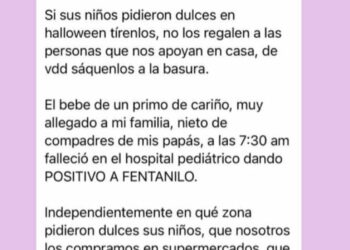 Alertan sobre el peligro de los dulces regalados en Halloween