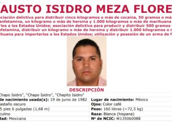 FBI sigue en búsqueda de El Chapo Isidro, líder del Cártel de Los Beltrán Leyva