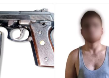 En Culiacán, Grupo Élite asegura a un civil que portaba un arma de fuego