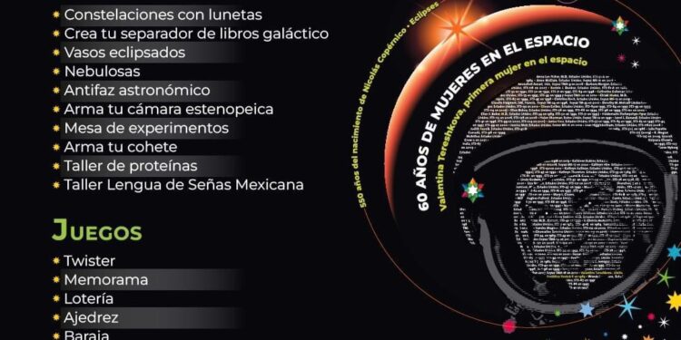 La FACITE invita a participar en la XV edición de la Noche de las Estrellas 2023, en la explanada del Edificio Central de la UAS