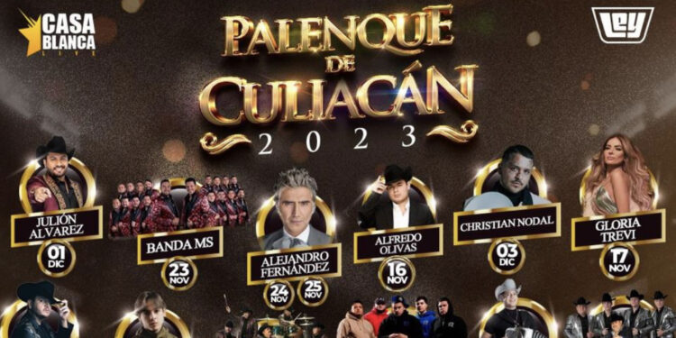 ¡El Palenque de Culiacán 2023 iniciará en dos semanas!