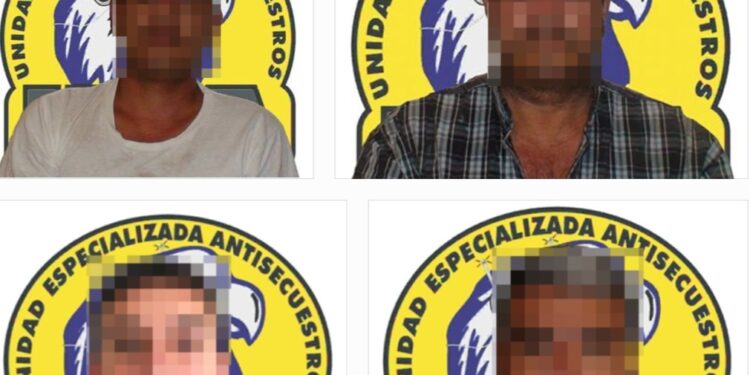 Sentencia acumulada de 319 años de prisión, logra FGE para 5 secuestradores