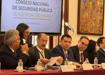 Miguel Calderón rinde protesta como invitado permanente del Consejo Nacional de Seguridad Pública