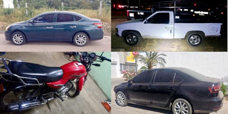 Recuperan 4 unidades de las robadas en las últimas 24 horas