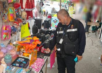 Tras revisiones y concientizacion en abarrotes, Protección Civil retiene 130 kilos de pirotecnia