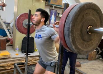 Halterista universitario Jorge “El Chino” Cárdenas, con la mira puesta en ubicarse en el top 10 mundial para asistir a Juegos Olímpicos