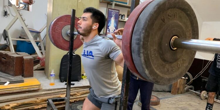 Halterista universitario Jorge “El Chino” Cárdenas, con la mira puesta en ubicarse en el top 10 mundial para asistir a Juegos Olímpicos