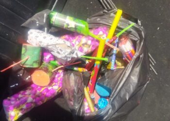 En Noche Buena y Navidad, 10 kilogramos de pirotecnia fueron retirados del mercado por Protección Civil Municipal