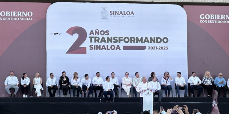 Seguiré apoyando a la comunidad universitaria de la UAS, no a la universidad partido: Rocha durante su Informe de Gobierno