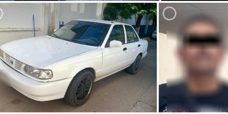 Detienen a un hombre conduciendo un auto que minutos antes fue robado