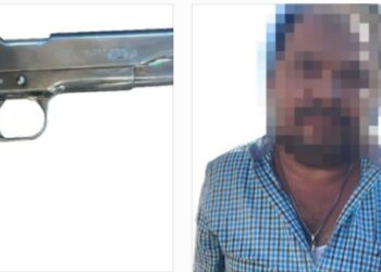 Policías del Grupo Élite aseguran a un automovilista armado