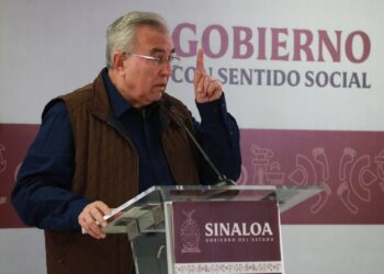 Destaca el Gobernador Rocha Moya la disminución en homicidios y feminicidios