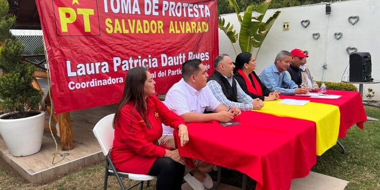 Patty Dautt es la dirigente del PT en Salvador Alvarado