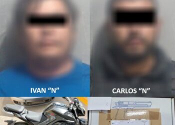 Detienen a dos navolatenses luego del robo de un vehículo con violencia