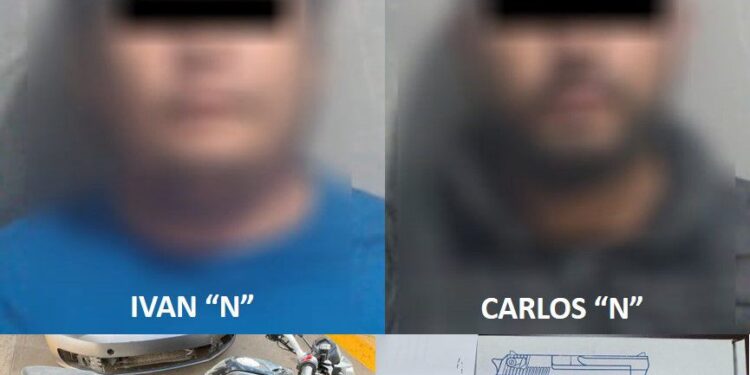Detienen a dos navolatenses luego del robo de un vehículo con violencia