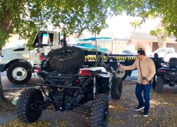 Aseguran 60 motocicletas y un razer durante operativo en Aguaruto y Culiacán