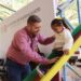 Alcalde de Badiraguato supervisa obra del nuevo parque infantil en La Soledad