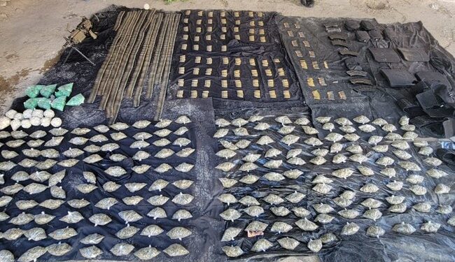 Guardia Nacional asegura 7 armas largas, 2,353 cartuchos útiles y 21 cargadores en Jalisco