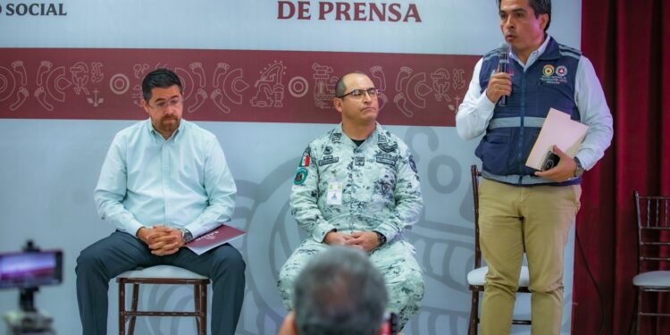 Funcionarios de Salud, PC y la GN, dan reporte de la atención inmediata a heridos del accidente carretero