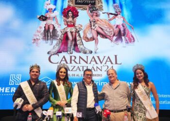 Anuncian elenco del Carnaval Internacional de Mazatlán