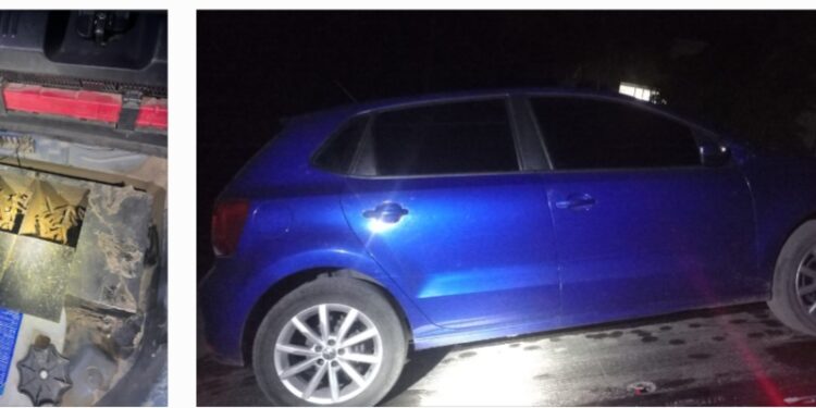 Grupo Elite de la Policía Estatal Preventiva asegura a civiles, vehículo y droga