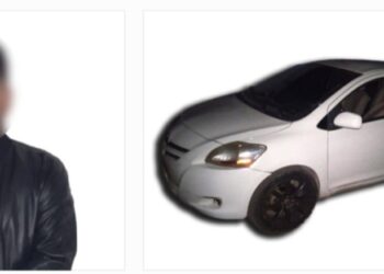 Policías estatales aseguran a hombre; le encontraron un arma de fuego