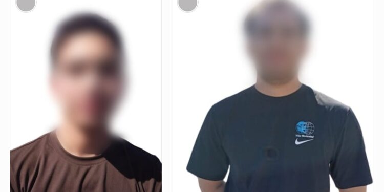 Grupo Élite de la PEP, asegura a dos civiles con un arma de fuego