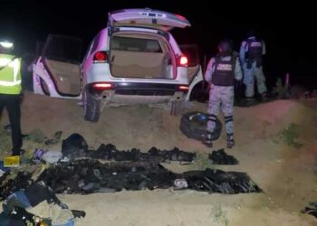 Guardia Nacional asegura camioneta blindada con armas largas, cargadores y más de tres mil cartuchos