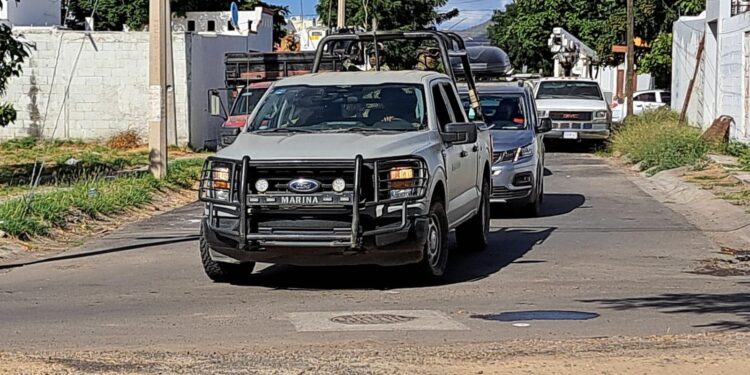 Realizan operativo Marina y Sedena en Pradera Dorada