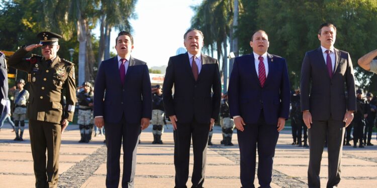 Autoridades conmemoran el aniversario de la promulgación de las Constituciones de 1857 y 1917