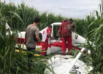 Se desploma avioneta fumigadora en Costa Rica